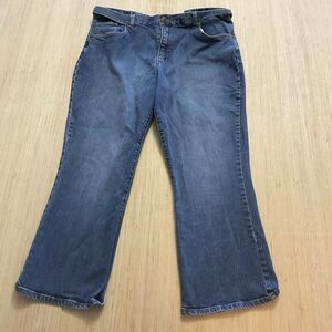 LANDS’ END Original Fit Classic Modern Waist Boot Leg Jeans Women’s Size 16W